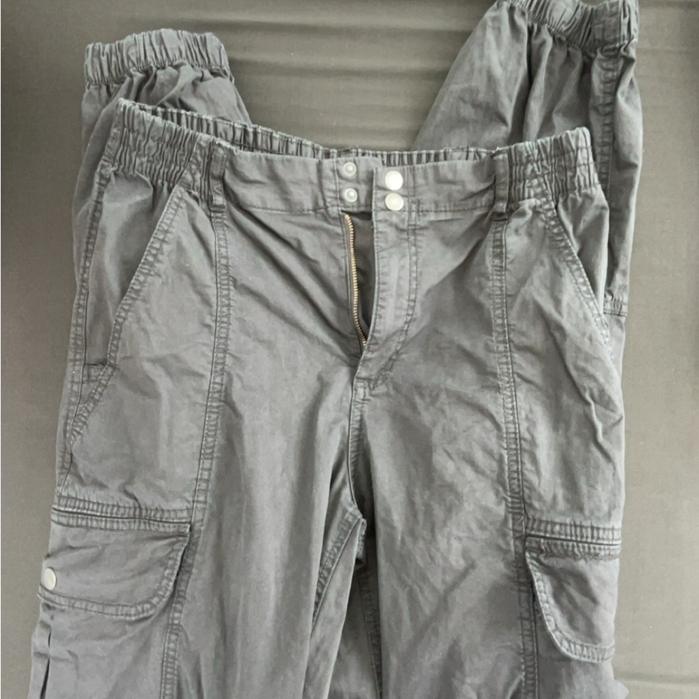 garage black cargo pants